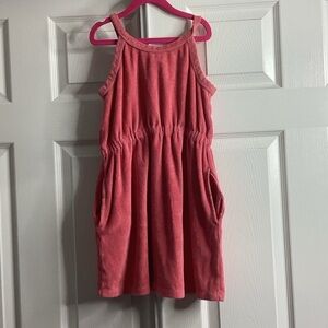 Hanna Andersson Pink Casual Kids Dress Coverup Summer 130 8